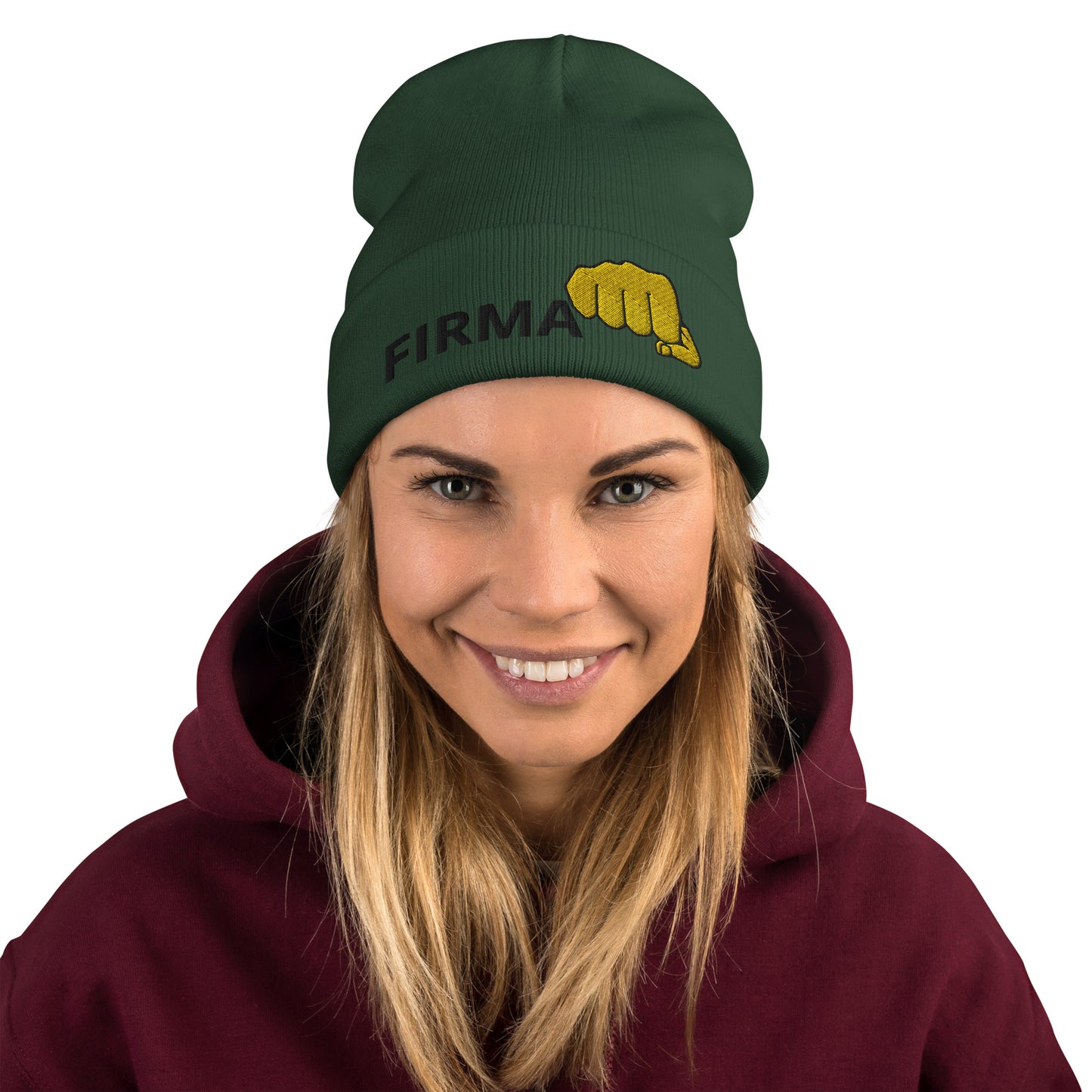 Embroidered Beanie