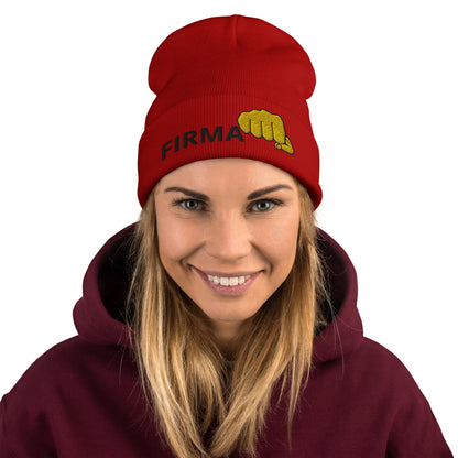 Embroidered Beanie