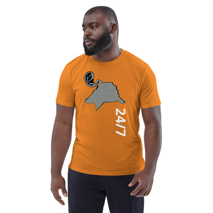 Camiseta de algodón orgánico unisex